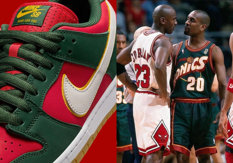 Nike SB Sonics Dunk FZ1287-300 | SneakerNews.com display picture 2