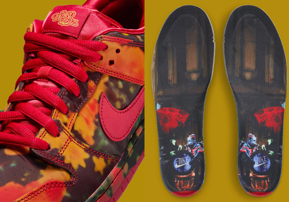 The Wizard Of Oz x Nike SB Dunk Low Releases On December 23rd