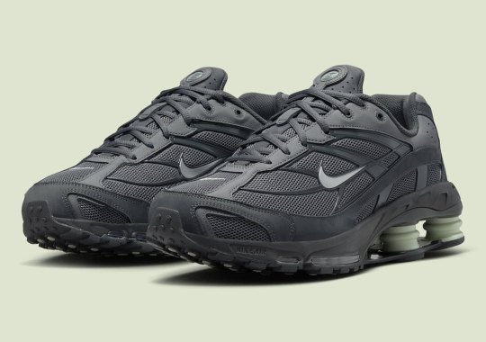 The Nike Shox Ride 2 Goes Tonal In "Anthracite"