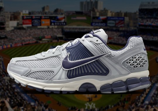 The Nike Vomero 5 Surfaces In "Yankees" Colors Following World Series