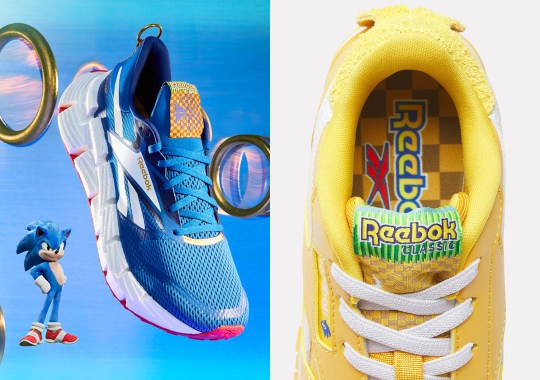 Reebok Links With Sonic The Hedgehog For Capsule Ahead Of Movie Premier