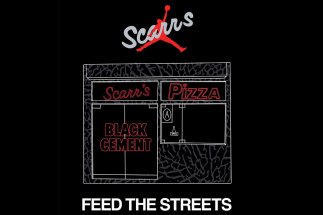 Scarr’s Pizza And Jordan Brand Tease A “Black Cement” Event On November 13th