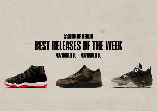 Jordan 4 "Fear," Jordan Jumpman Jack "Mocha" And All Of This Week's Best Releases