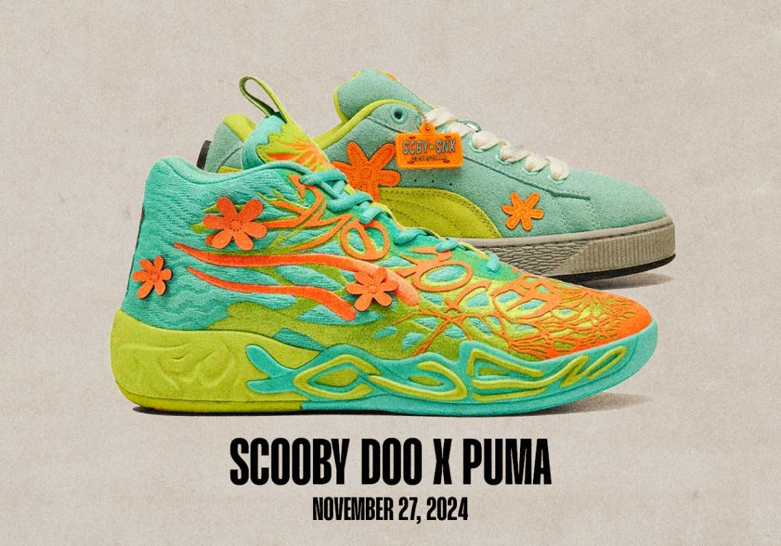 sneaker office-accessories Releases November 24 November 30 2024 Puma Scooby Doo