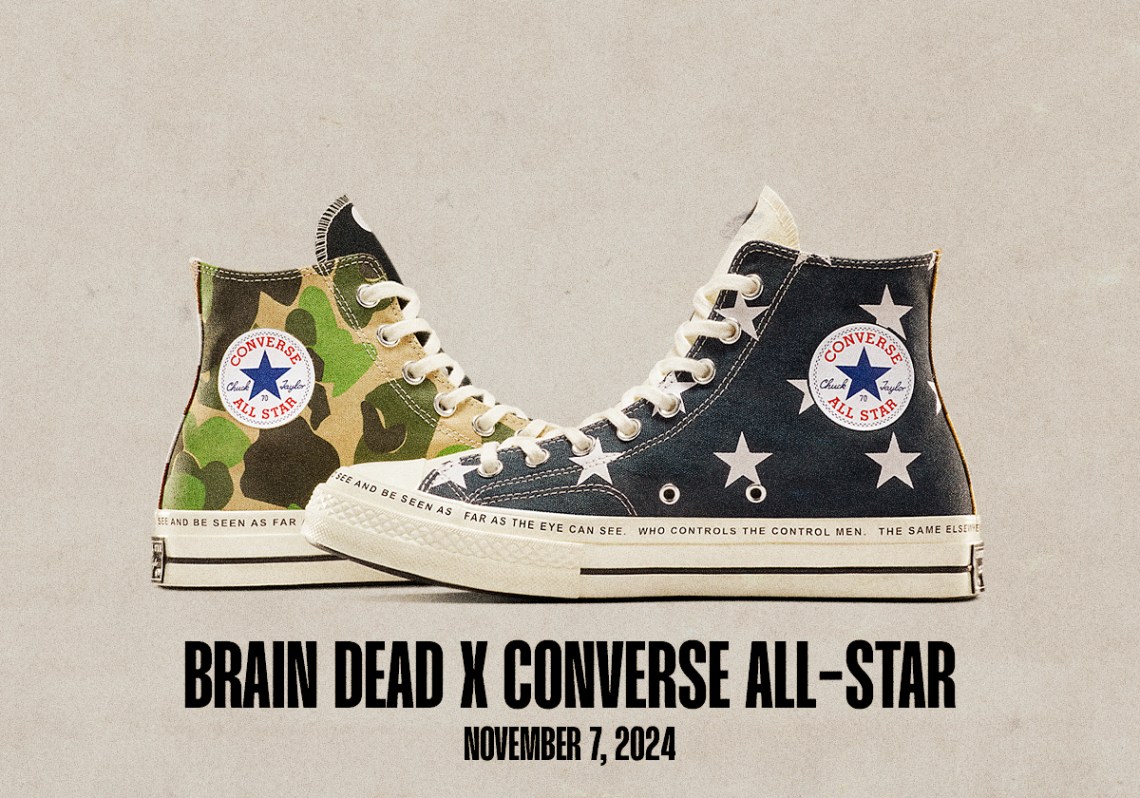 Sneaker Releases November 3 November 9 2024 Brain Dead Converse