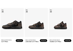 Travis Scott Jordan Jumpman Jack “Mocha” Appears On SNKRS As The CJ1 T-Rexx