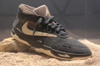 Unreleased Travis Scott Jordan Collaboration Samples On Display At ComplexCon