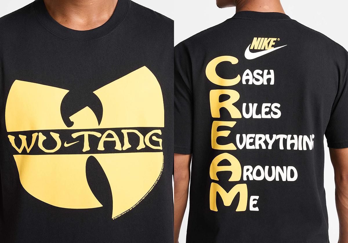 Nike Tries Its Hand At Wu Wear With A "C.R.E.A.M." T-Shirt