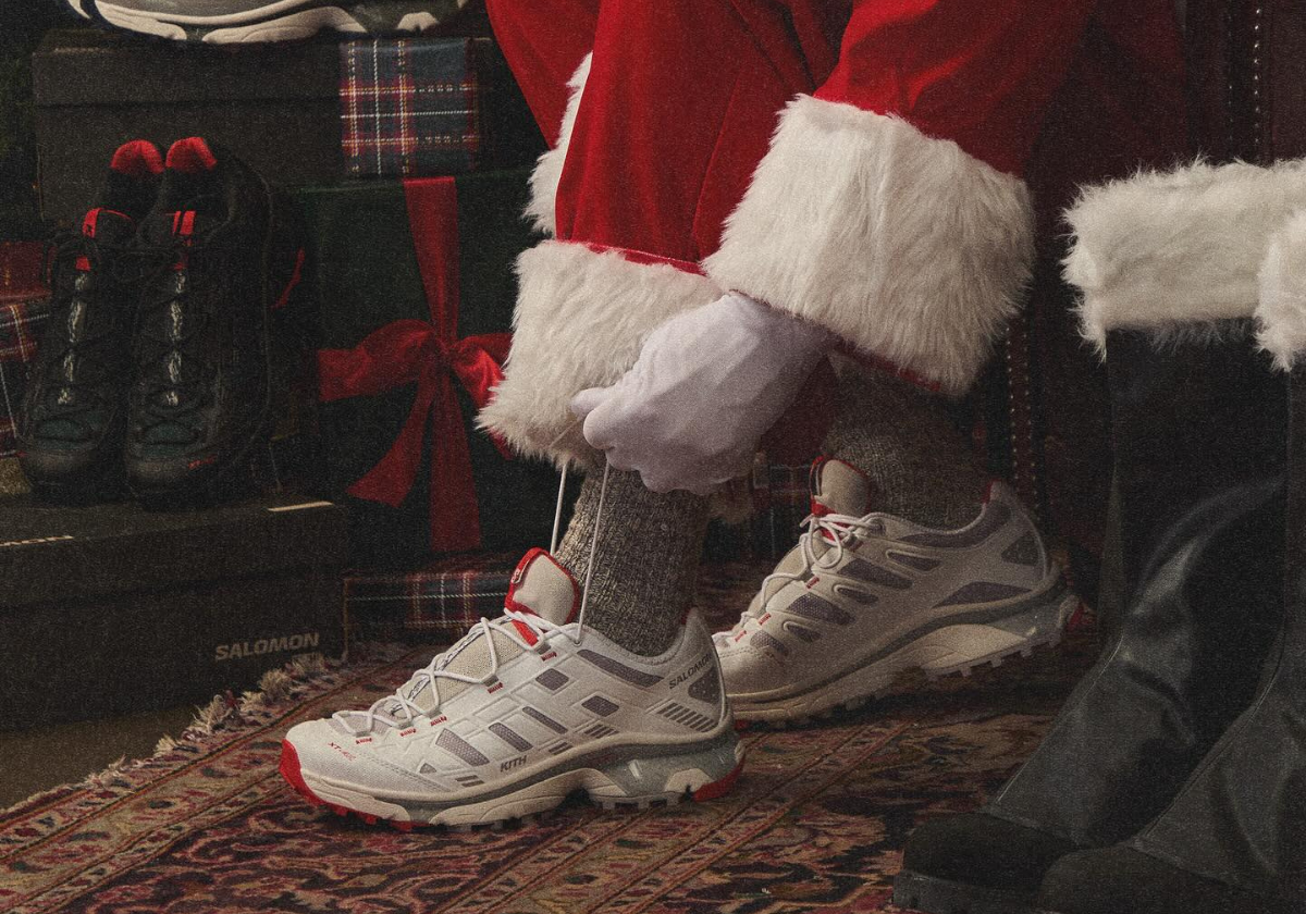 KITH And Salomon Celebrate "Kithmas" With A New Version Of The XT-4