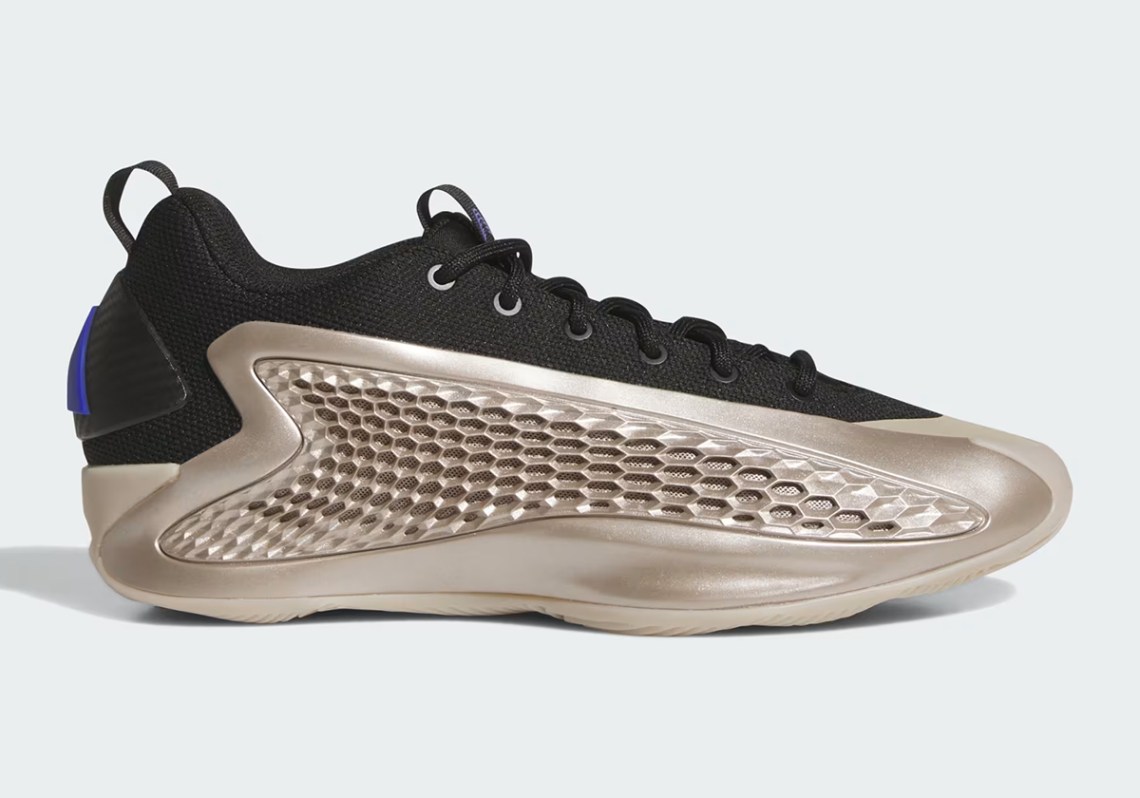 Adidas Anthony Edwards Champagne Basketball Shoes adidas A.E. 1 Low AE1 Anthony Edwards Champagne Men  main image 3