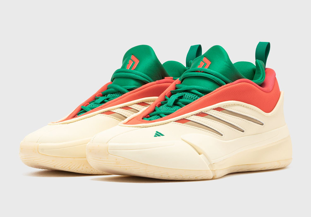 adidas Pours Festive "Pale Vanilla" On The Dame 9