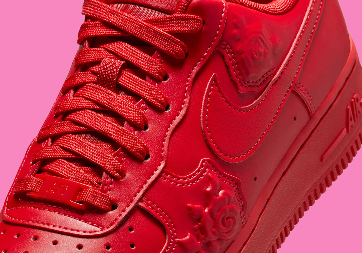 Nike Blooms "Red Roses" On The Air Force 1 For Valentine's Day 2025