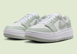 Jordan Brings “Seafoam” To The Platformed Air Jordan 1 Low Elevate