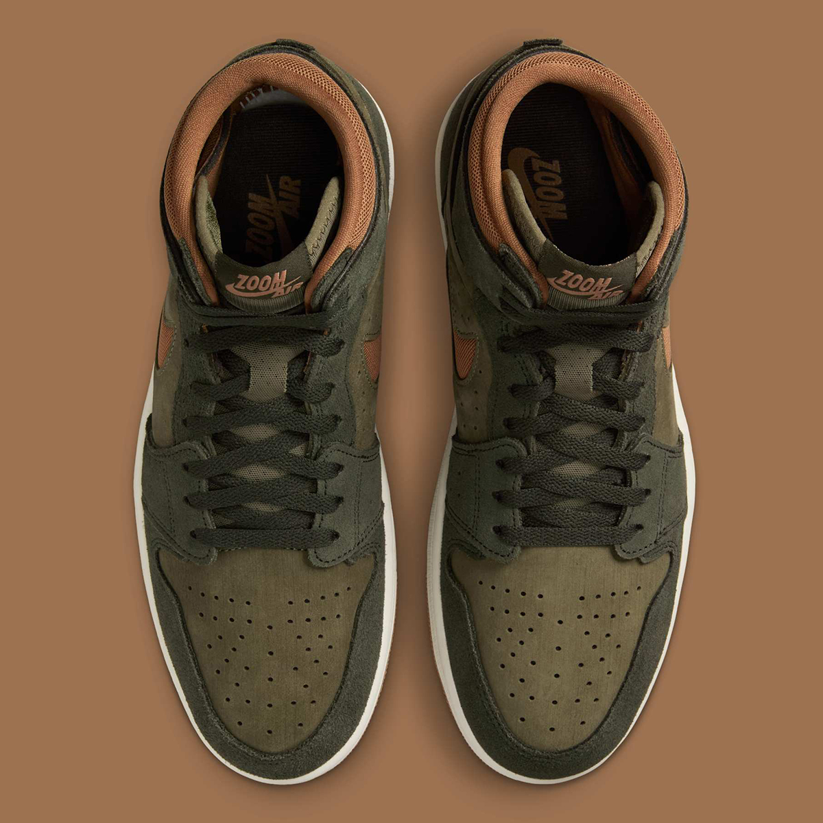 Air Jordan 1 Zoom Cmft 2 Olive Gum Dv1307 201 5