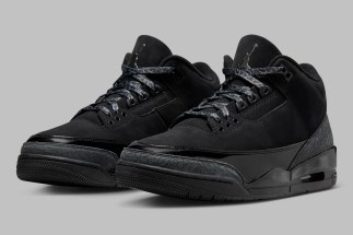 Official Images Of The Air Jordan 3 “Black Cat”