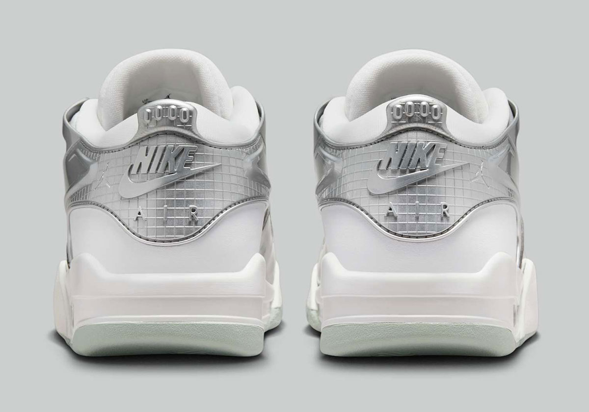 Futuristic "Chrome" Takes Over The Air Jordan 4 RM