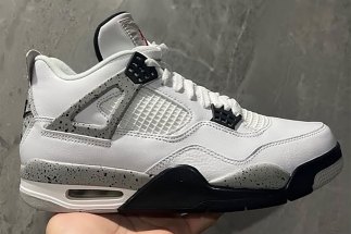 First Look At The 2025 Air Jordan 4 “White Cement”