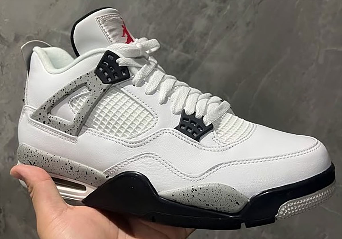 Air Jordan 4 White Cement 2025 2