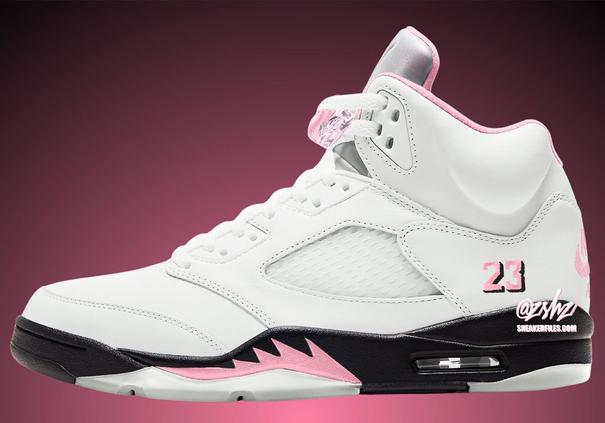 The Air Jordan 5 “Medium Soft Pink” Will Feature “23” Text