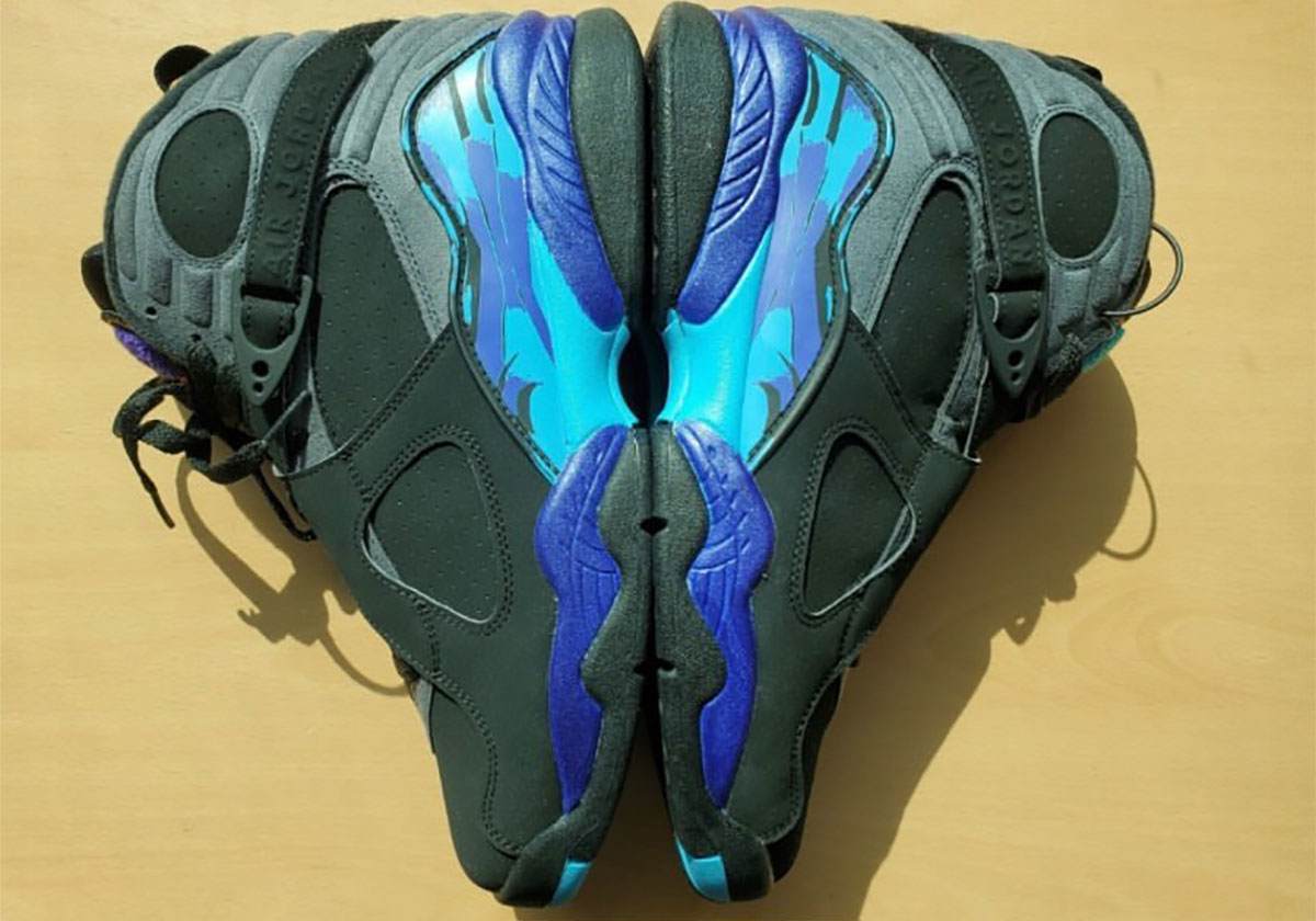 First Look At The Air Jordan 8 “Aqua” 2025