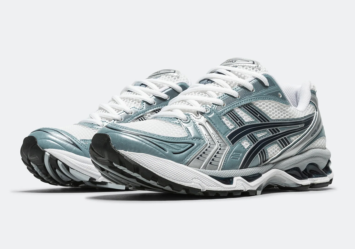 The ASICS GEL-Kayano 14 Wears Aquatic “Fjord Grey”