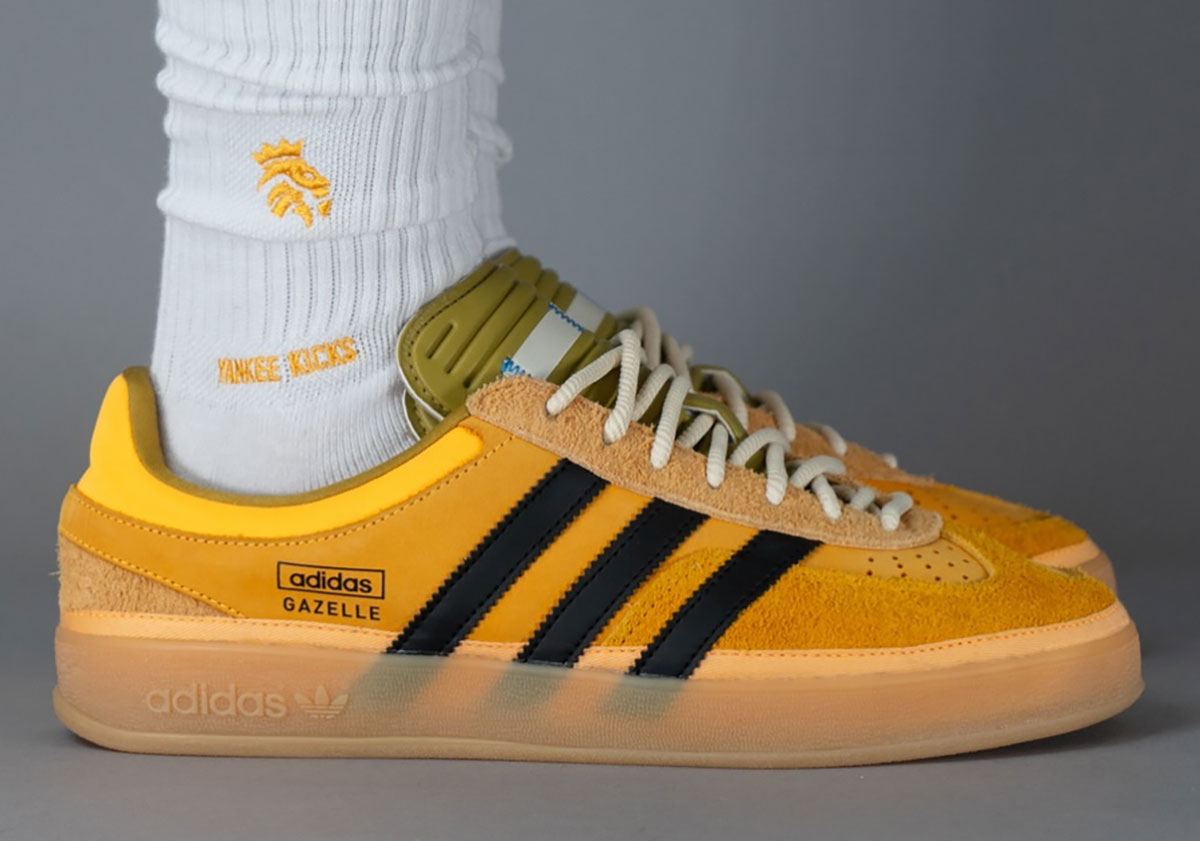 An Early Look At A Bad Bunny x adidas Gazelle Indoor Sample For 2025