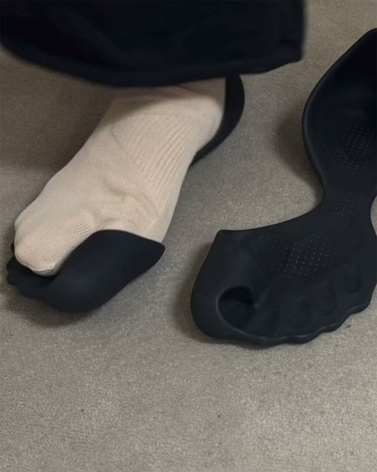 Balenciaga Barefoot Zero Shoes On Foot 8