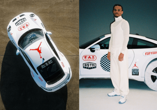 BSTN Created A Custom Porsche To Celebrate The Air Jordan 11 "Legend Blue" Release