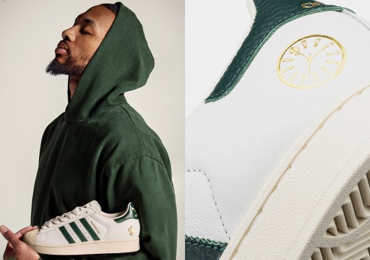 Damian Lillard's adidas Superstar "Dame Time" Releases On February 13th