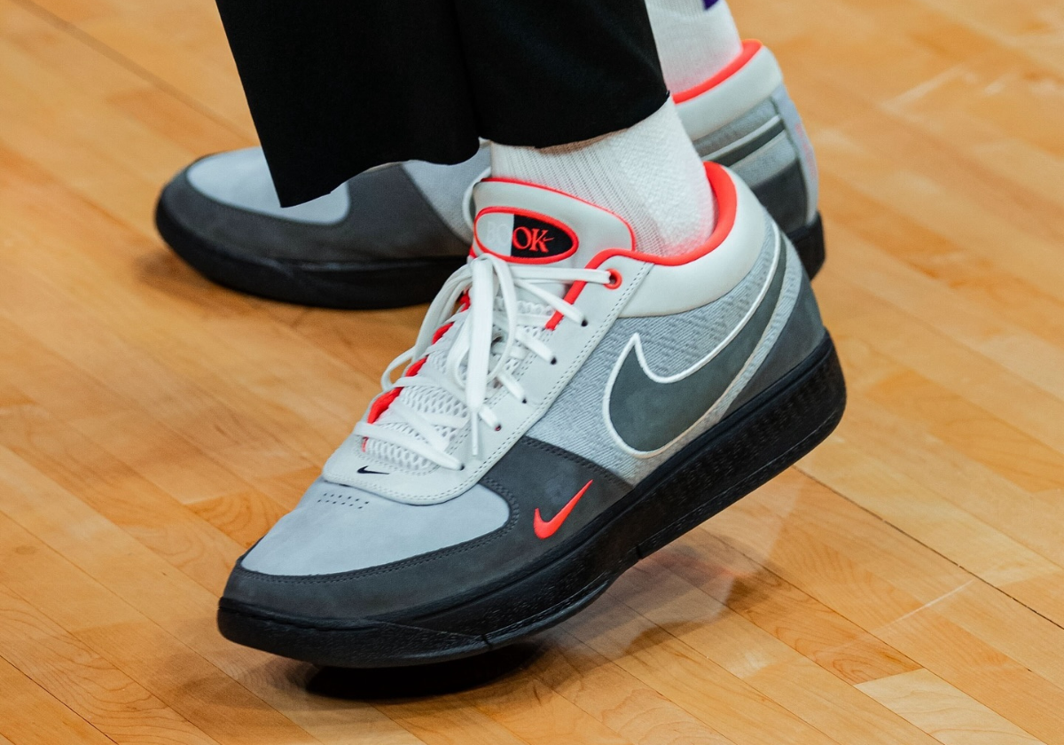 Devin Booker Wears “Solar Red” Nike Book 1 PE