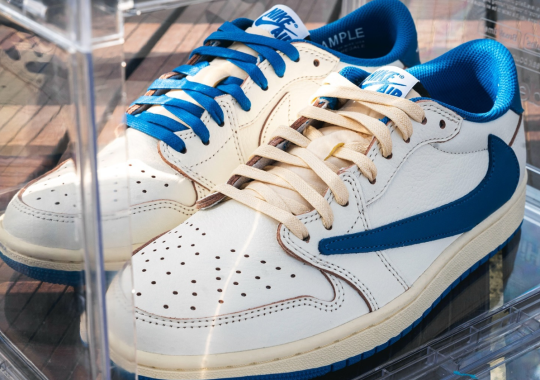 First Look At The Travis Scott x Fragment Design x Air Jordan 1 Low OG For 2025