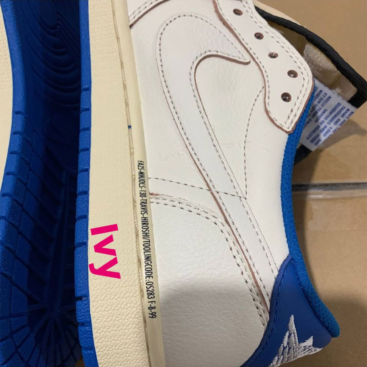 Fragment Travis Jordan 1 Shoes 1