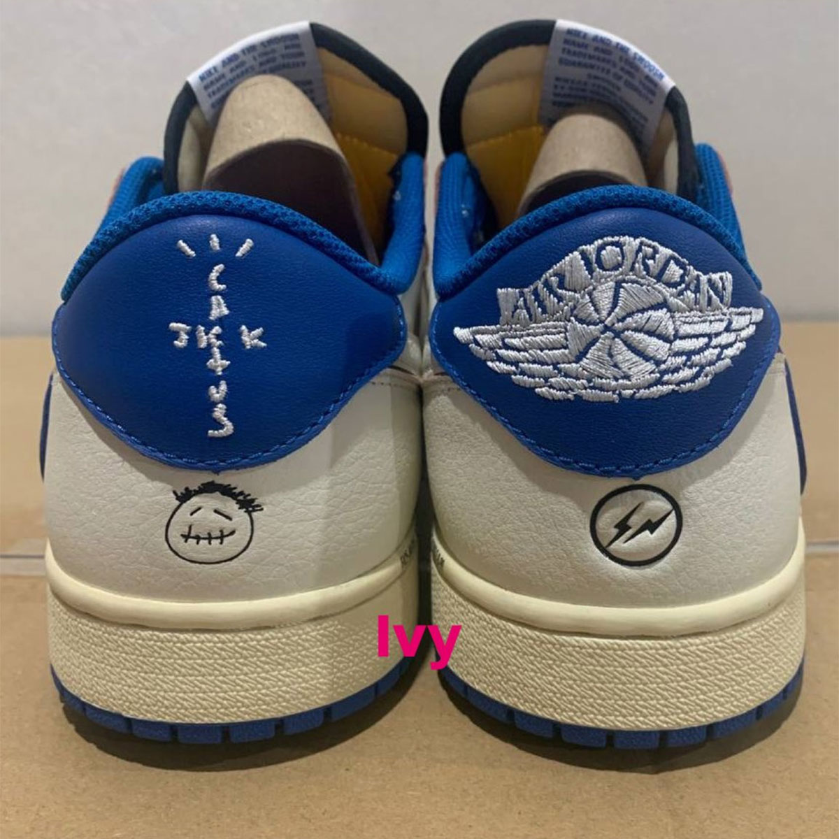 Fragment Travis Jordan 1 Shoes 2