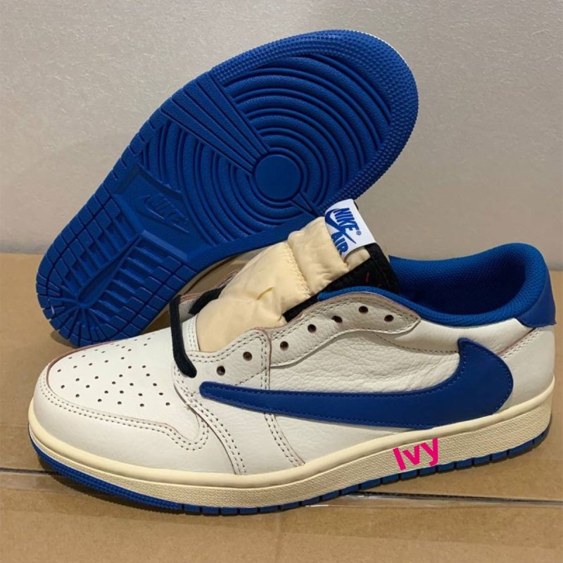 Travis Scott Fragment Jordan 1 Low OG DM7866-104 | SneakerNews.com