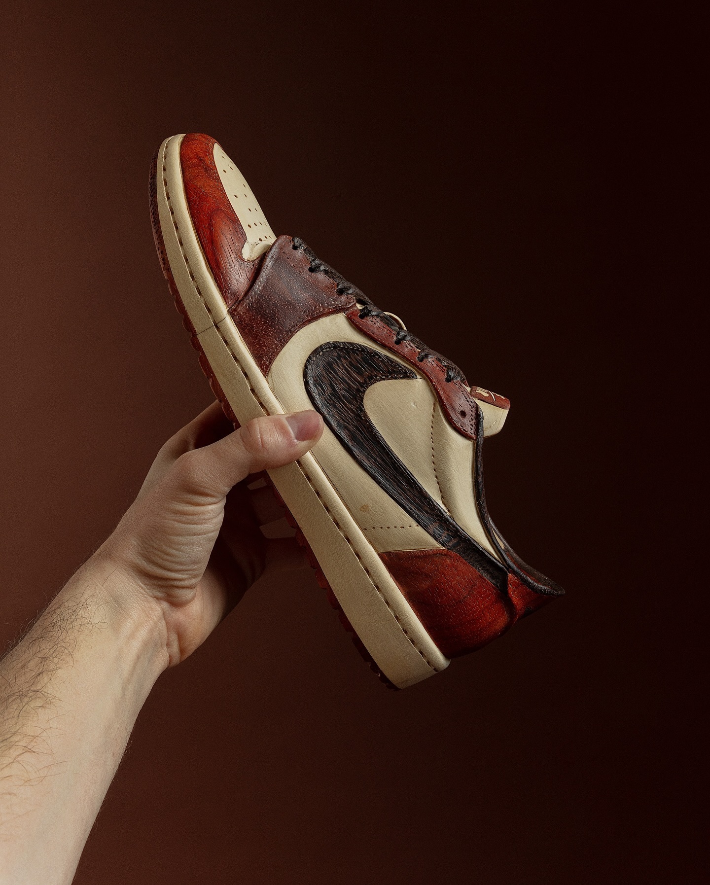 Happylifewood Air Jordan 1 Low Wood 8