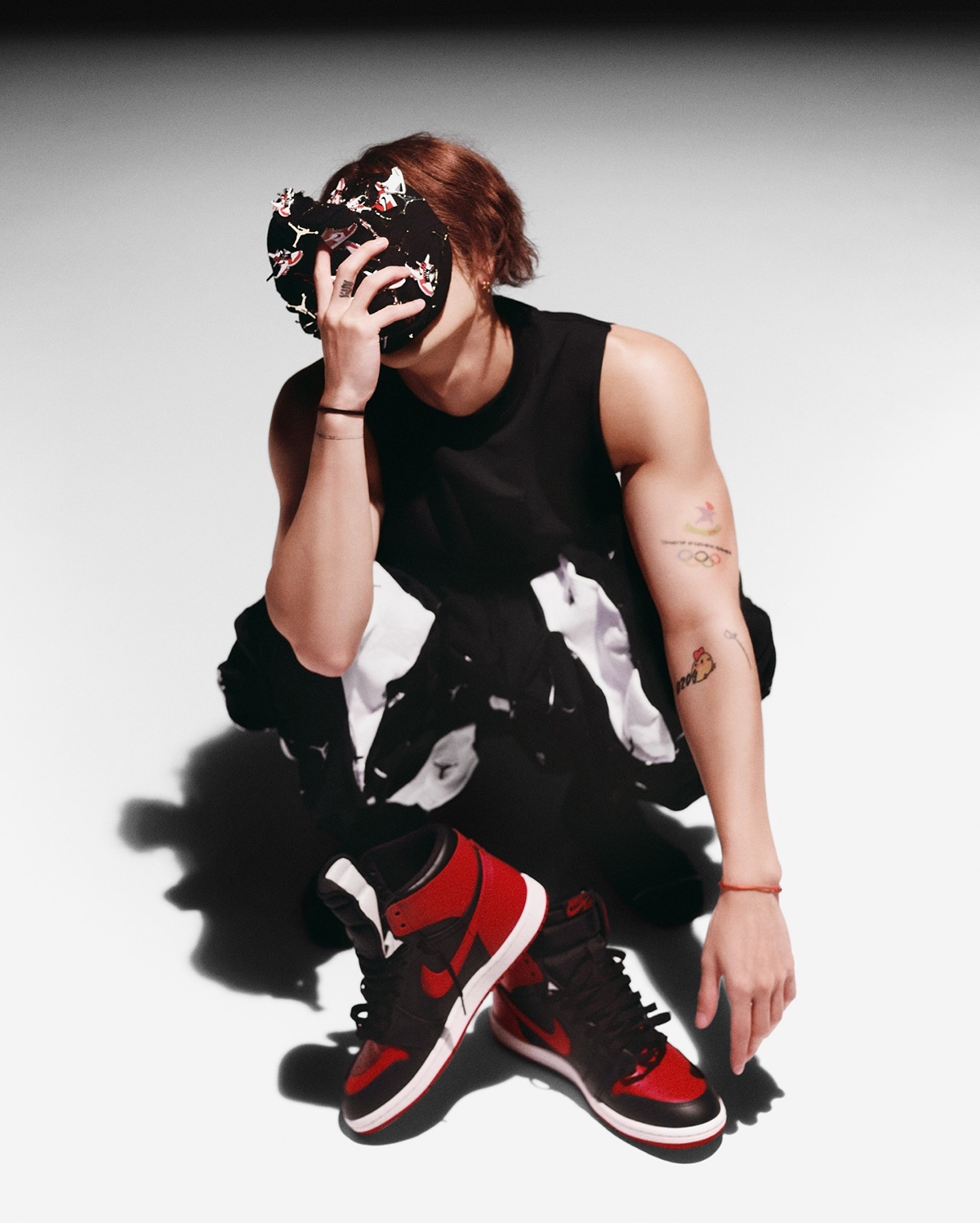 Jackson Wang jordan Metallic Brand 5