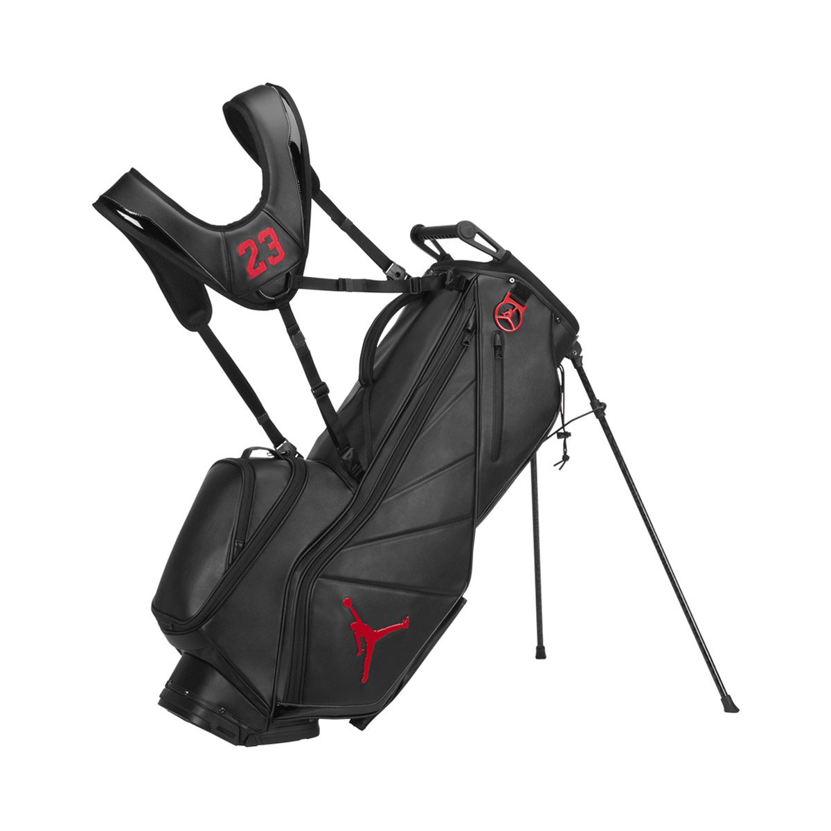 Jordan Fadeaway Premium Golf Bag Black Red