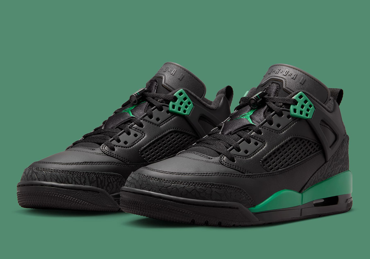 The Jordan Spizike Low Wears "Celtics" Colors For 2025