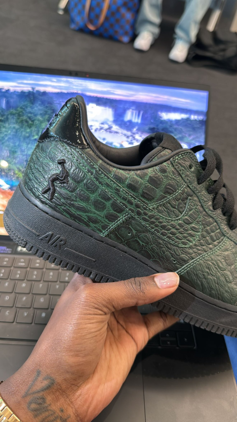 croc skin air force 1