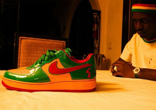 lil yachty nike air force 1 lucky green mystic red university gold ih4383 300 1