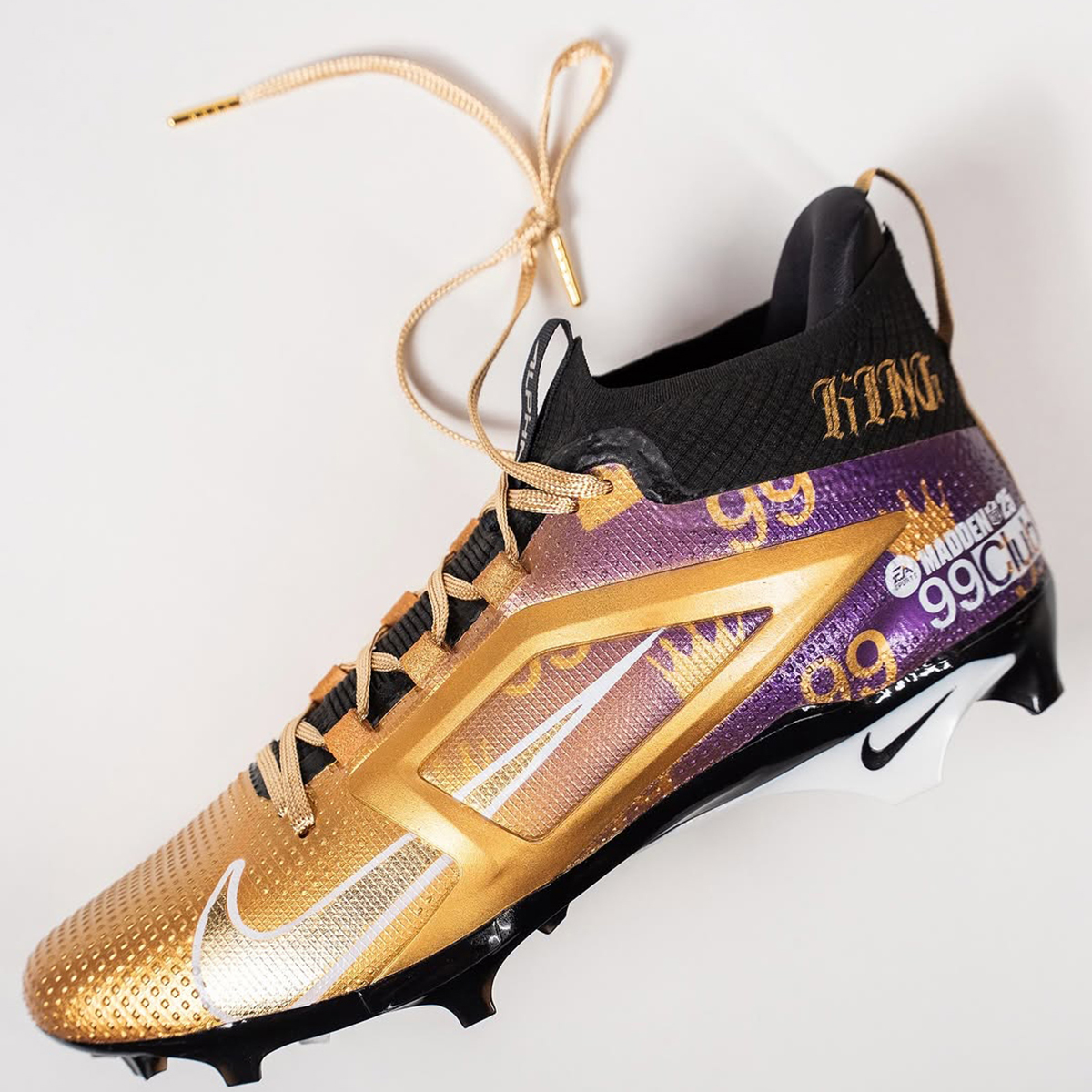 Mache Madden Lamar Jackson Derrick Henry Custom Cleats 1