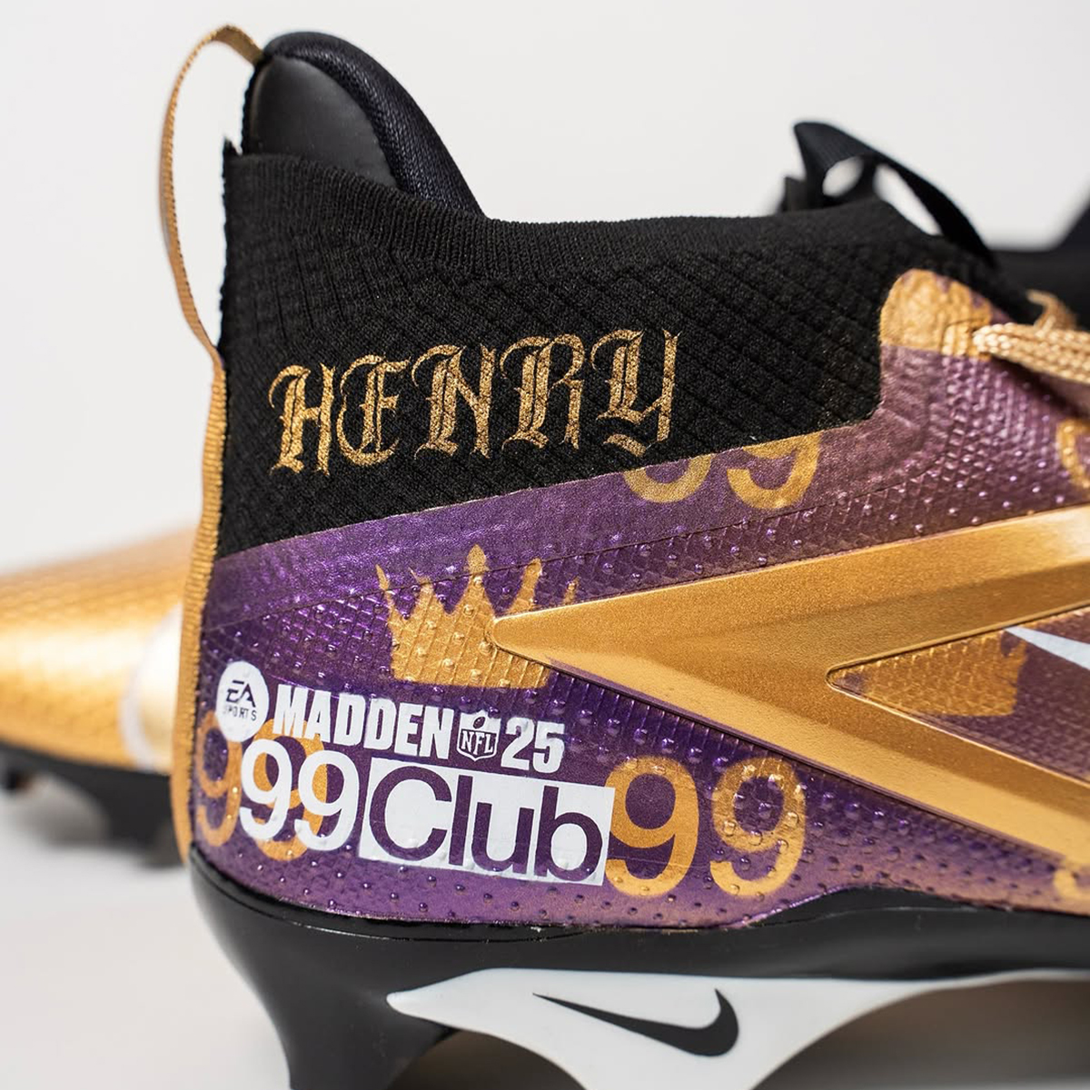 Mache Madden Lamar Jackson Derrick Henry Custom Cleats 10