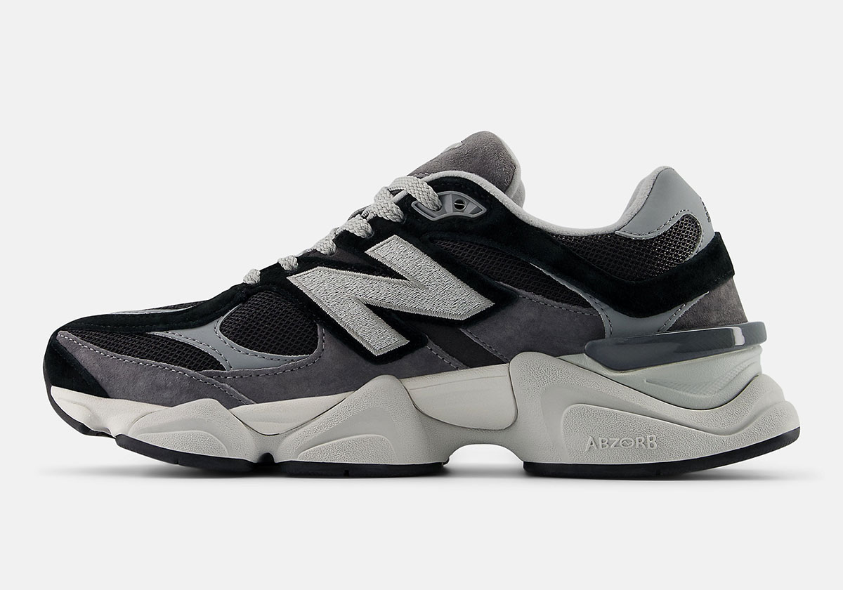 New Balance 9060 Black Grey U9060jbd 3