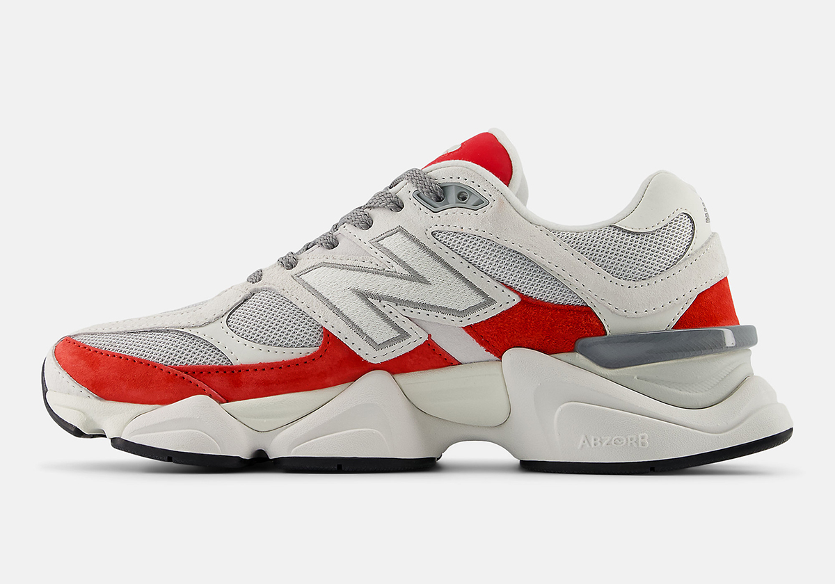 New Balance 9060 Grey Red U9060jbe 4