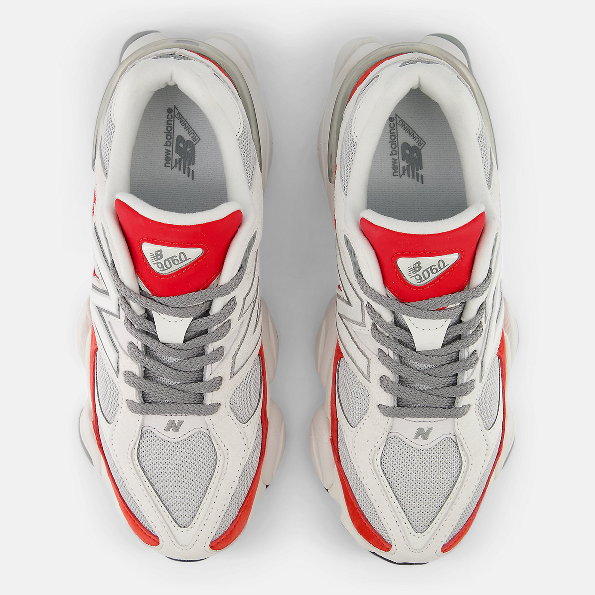 New Balance 9060 Grey Red U9060jbe 5