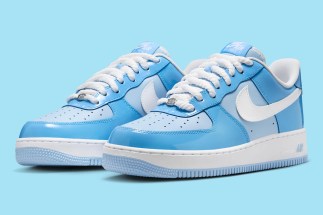 A Wintry Mix Of Blues Appear On The Nike Air Force 1 Low