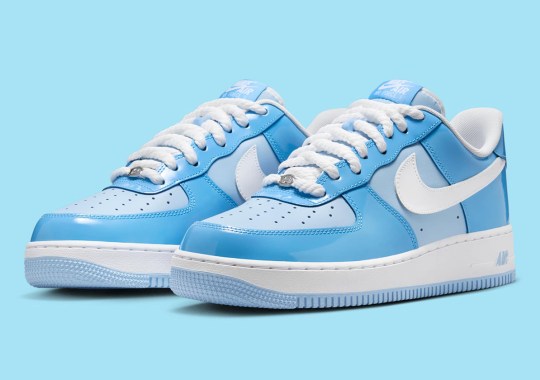 A Wintry Mix Of Blues Appear On The Nike Air Force 1 Low