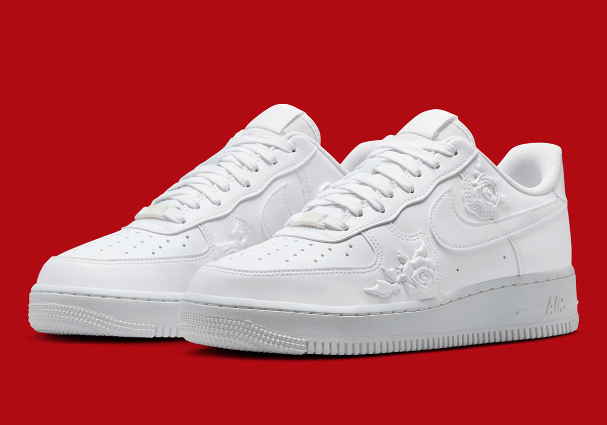 Nike Celebrates Valentine's Day With A "White Roses" Air Force 1