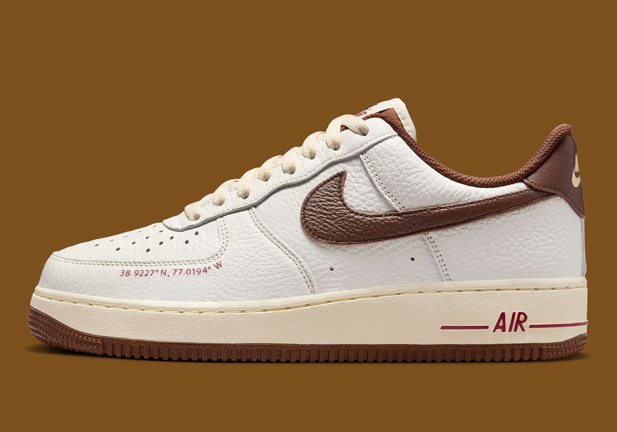 Nike Air Force 1 Low Yardrunners Howard University Hq7027 100 Release Date 10