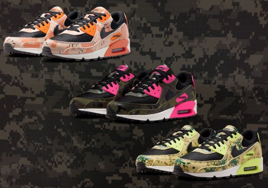 Nike Ushers In The "Camo Pack" With Three Pairs Of Air Max 90s